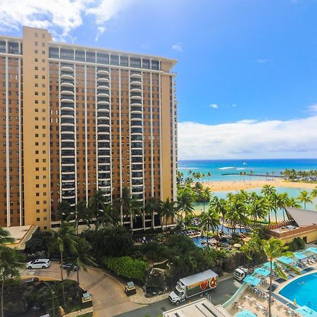Ilikai Tower One Bedroom Lagoon View Waikiki Condos With Lanai & Free Wifi 호놀룰루 객실 사진