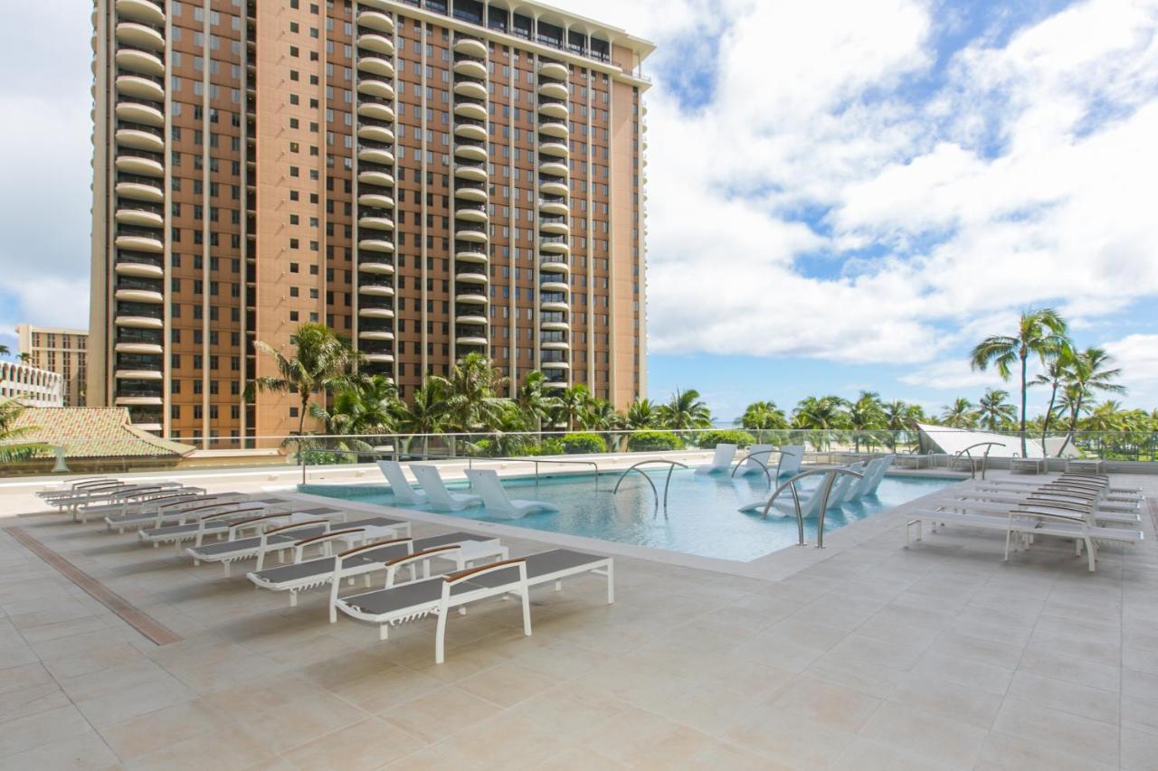 Ilikai Tower One Bedroom Lagoon View Waikiki Condos With Lanai & Free Wifi 호놀룰루 객실 사진